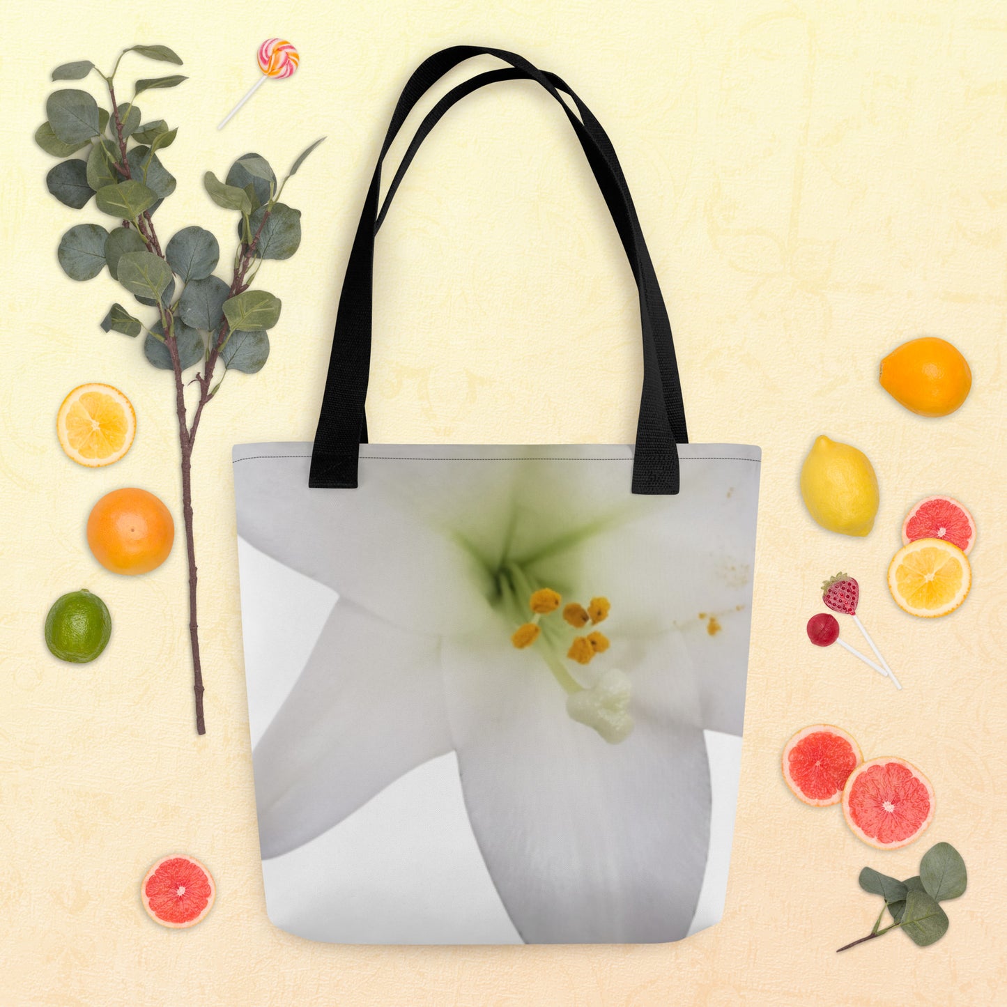 Tote bag - White Lily (w/out background)