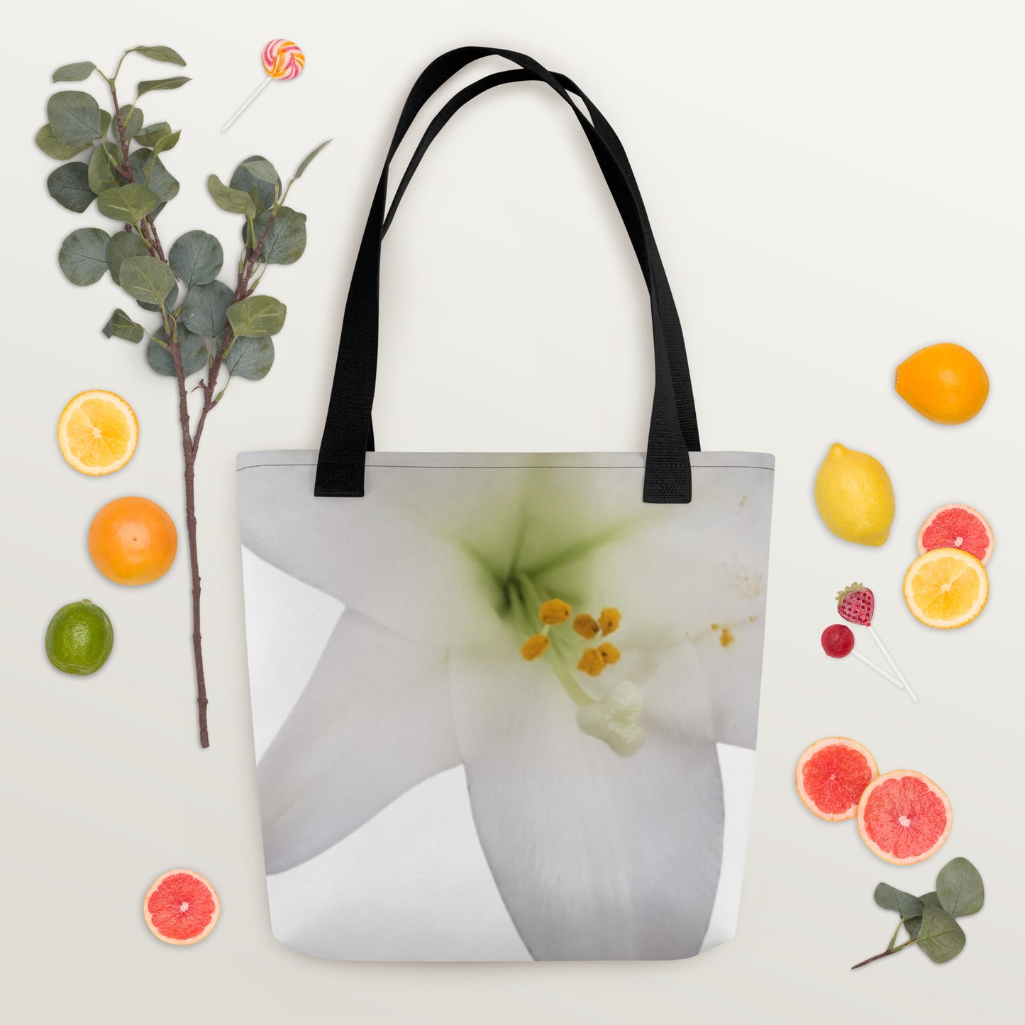 Tote bag - White Lily (w/out background)