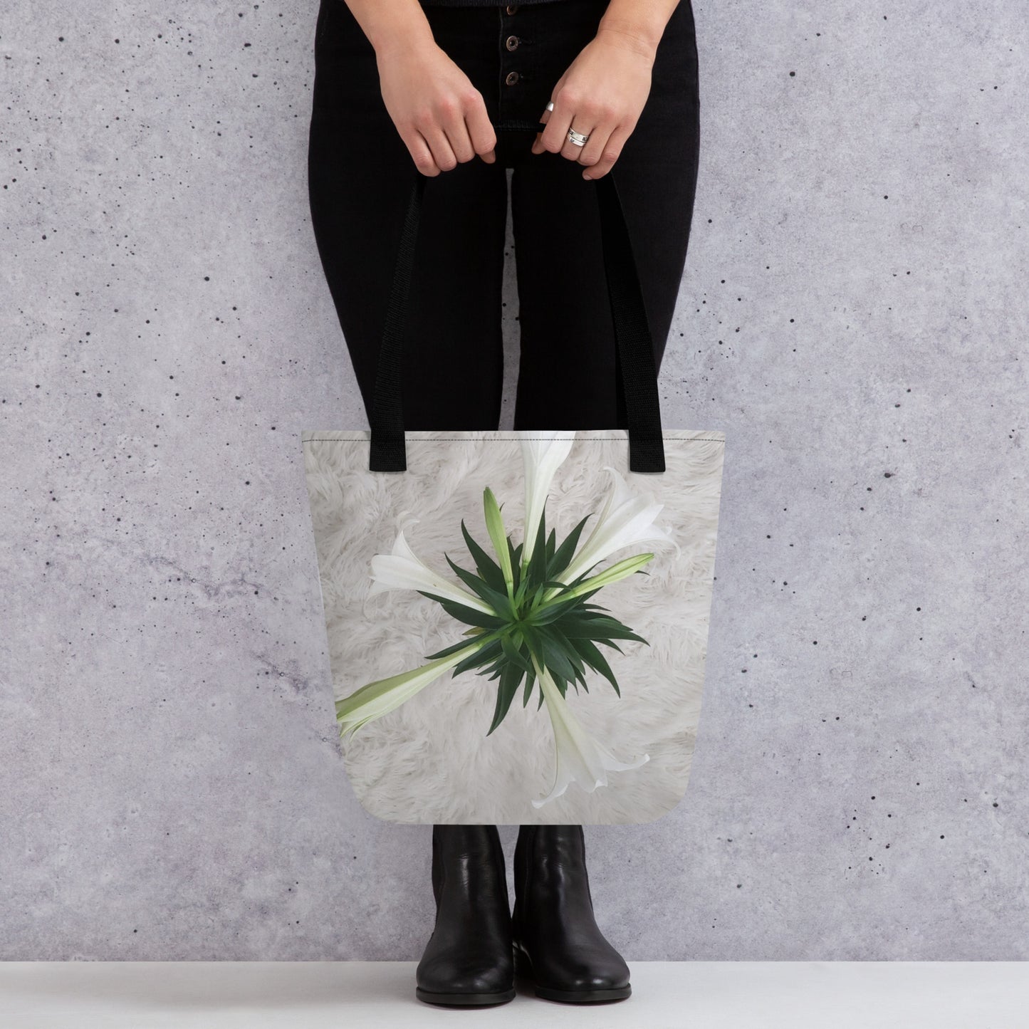 Tote bag - White Lilies