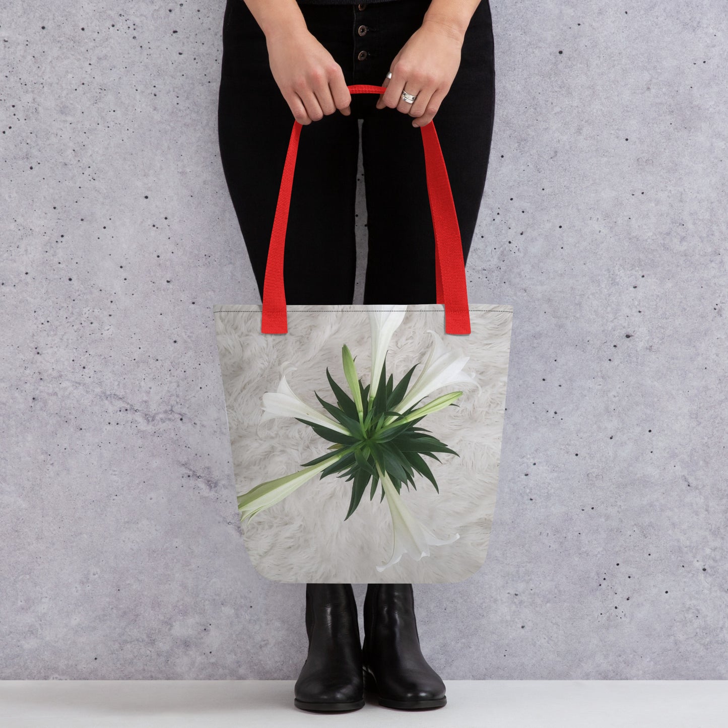 Tote bag - White Lilies