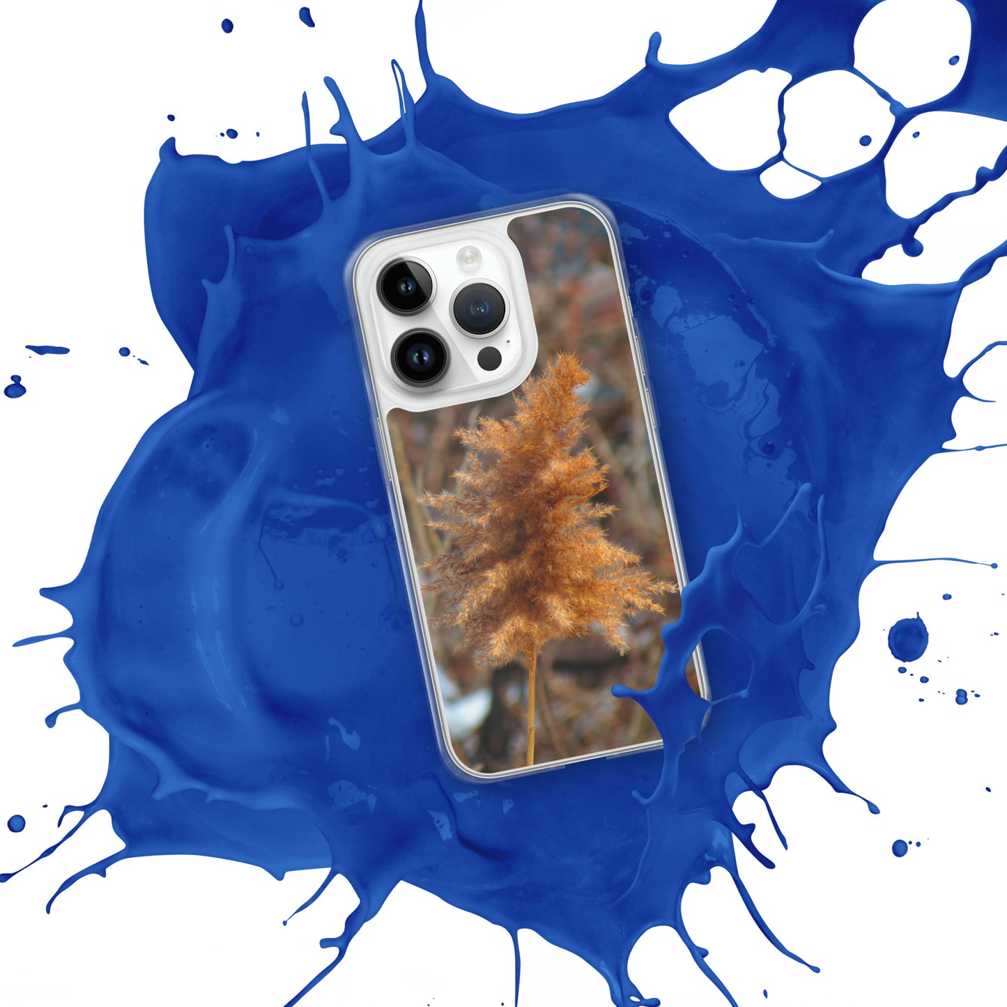 Clear Case for iPhone®- Fluffy Foliage