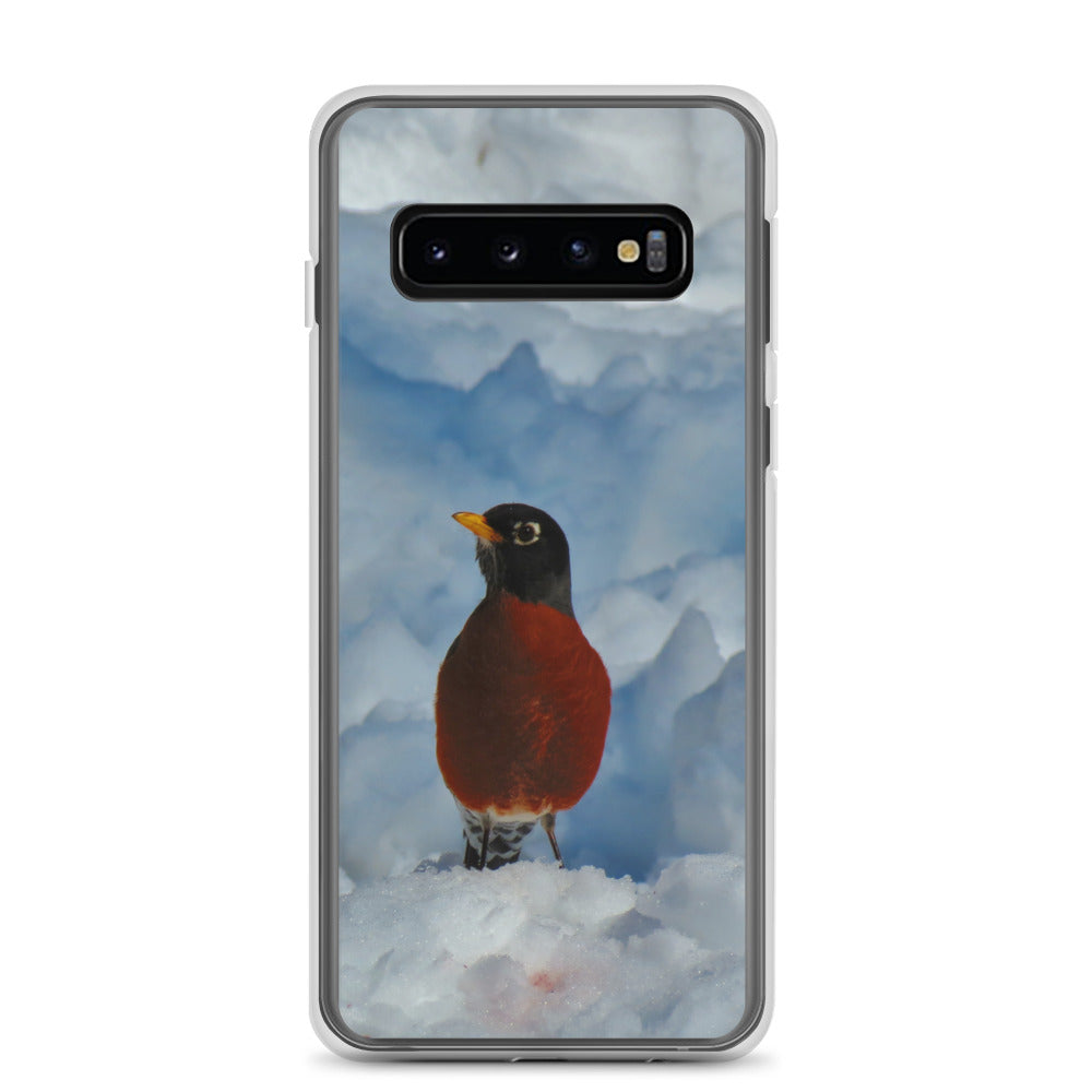 Étui transparent pour Samsung® - Winter Robin