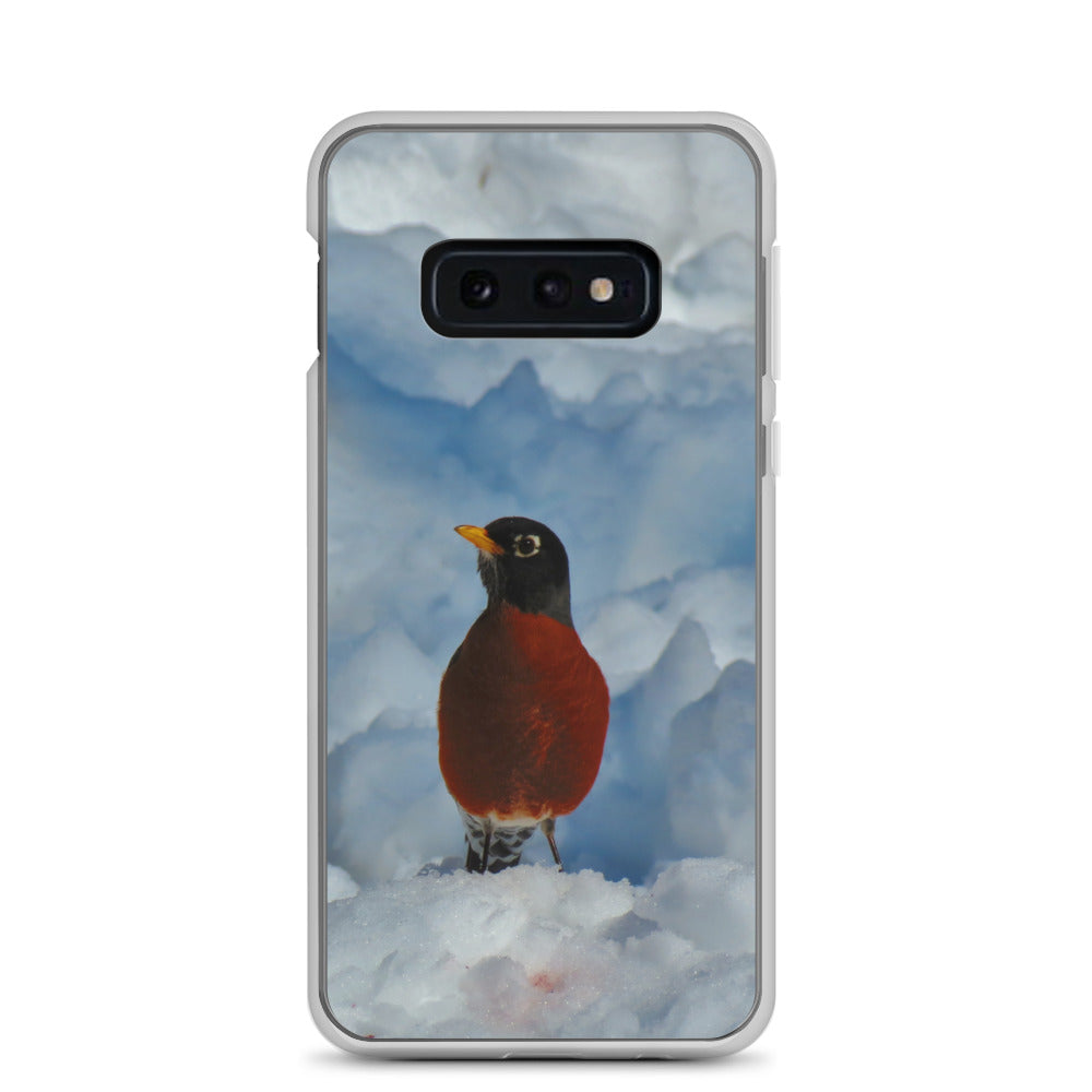 Funda transparente para Samsung® - Winter Robin