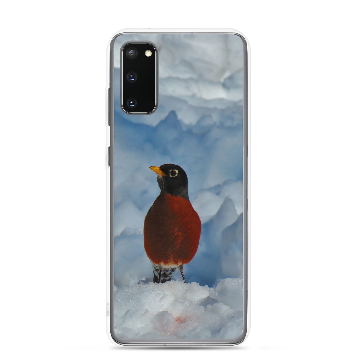 Étui transparent pour Samsung® - Winter Robin