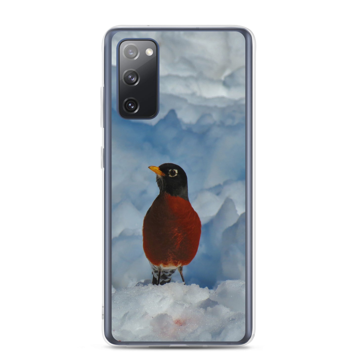 Étui transparent pour Samsung® - Winter Robin