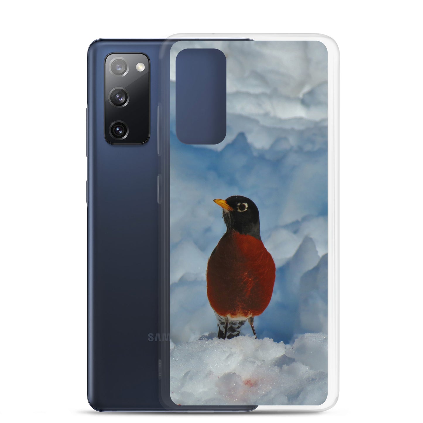 Funda transparente para Samsung® - Winter Robin