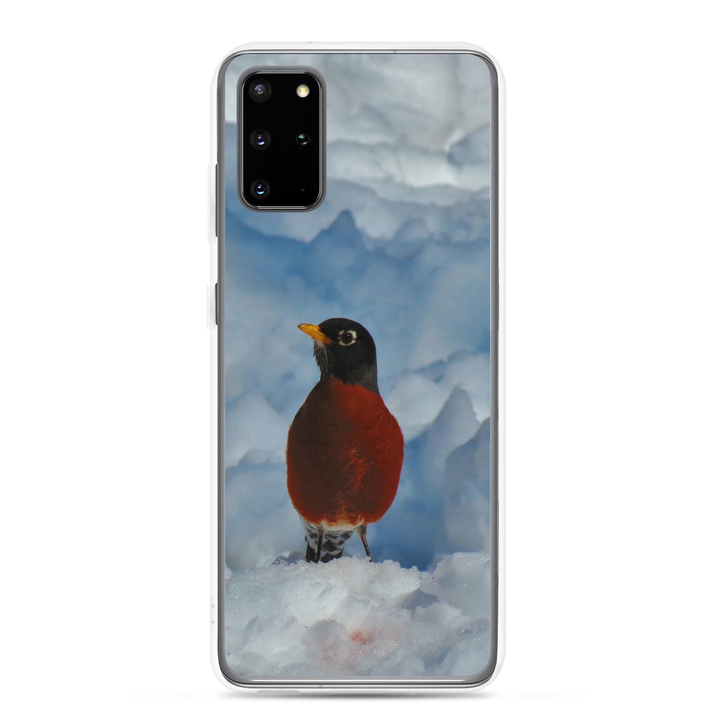 Étui transparent pour Samsung® - Winter Robin