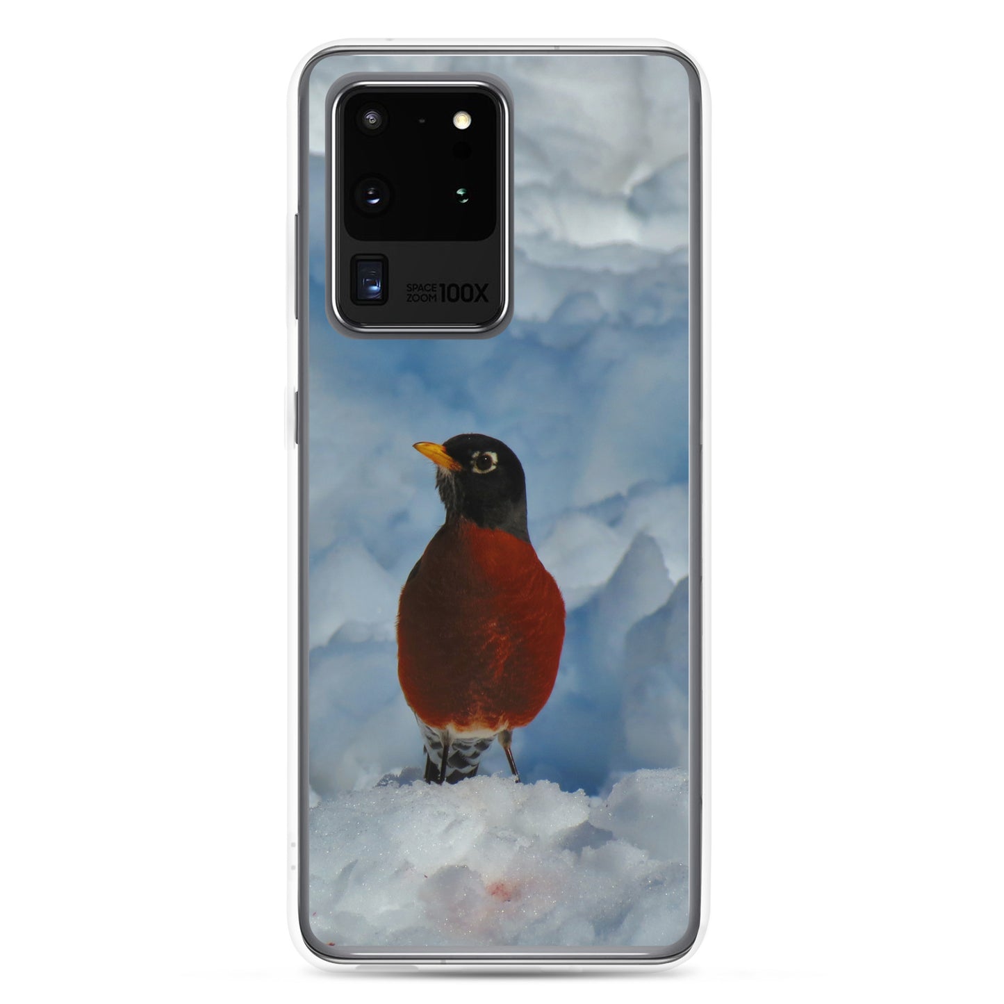 Étui transparent pour Samsung® - Winter Robin