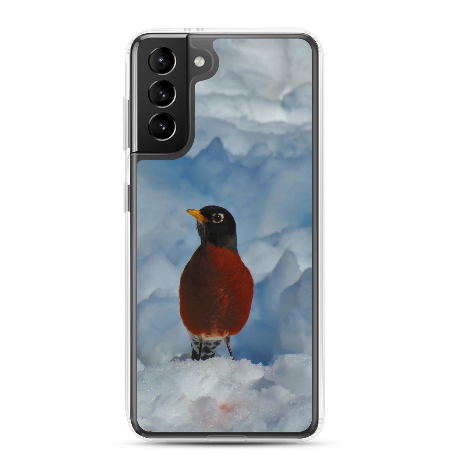 Étui transparent pour Samsung® - Winter Robin