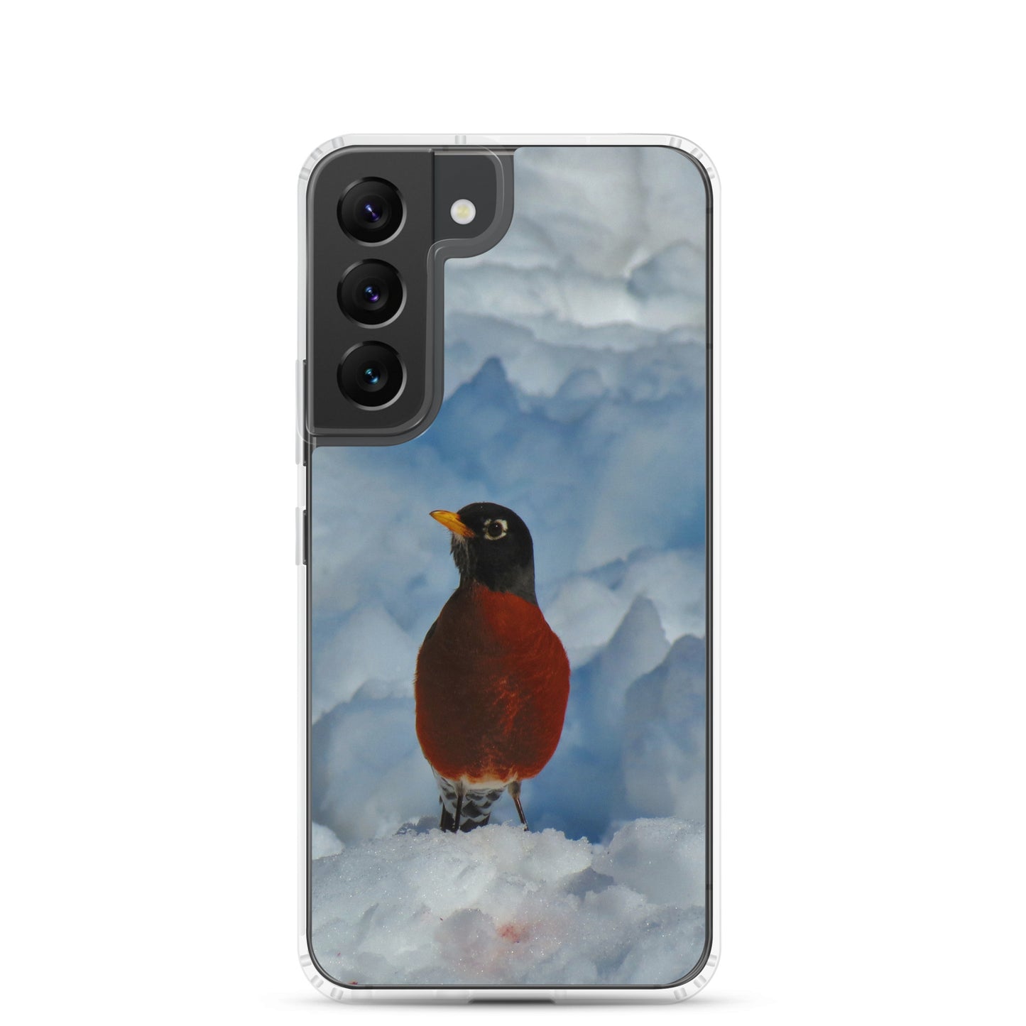 Étui transparent pour Samsung® - Winter Robin