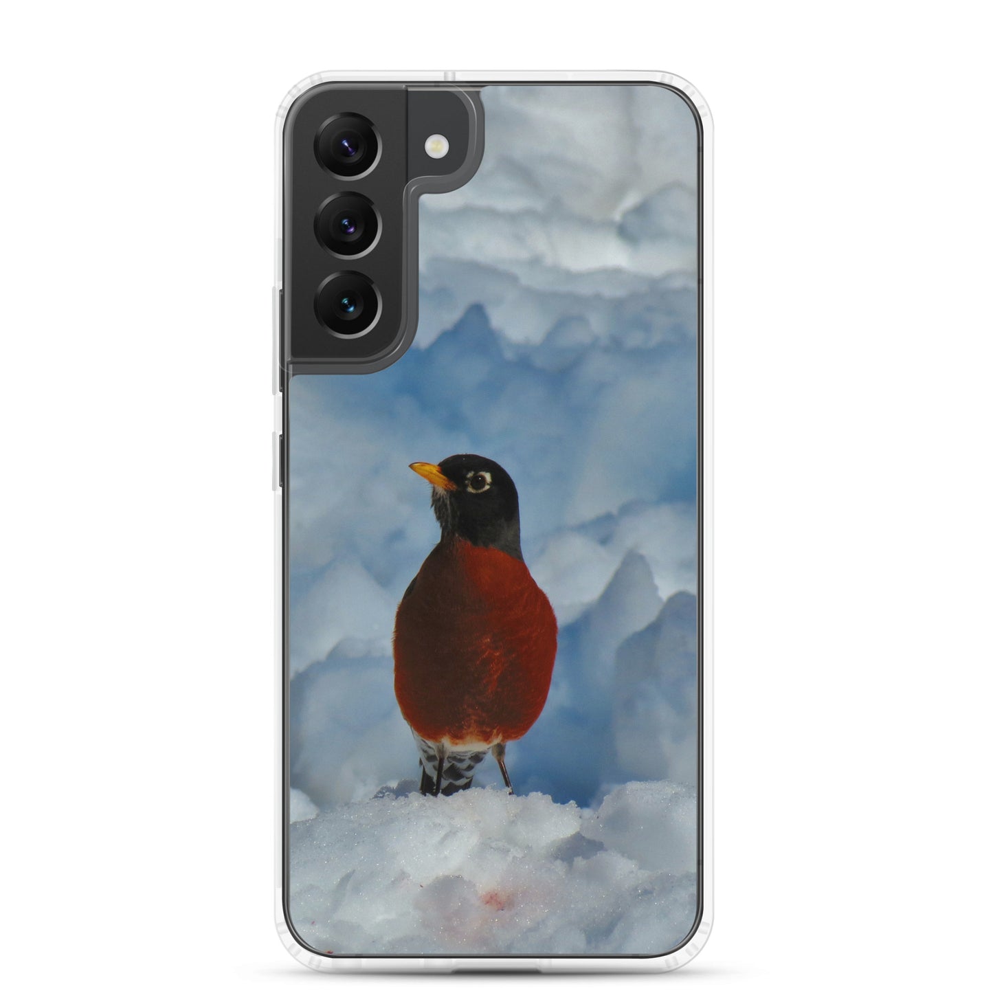 Étui transparent pour Samsung® - Winter Robin