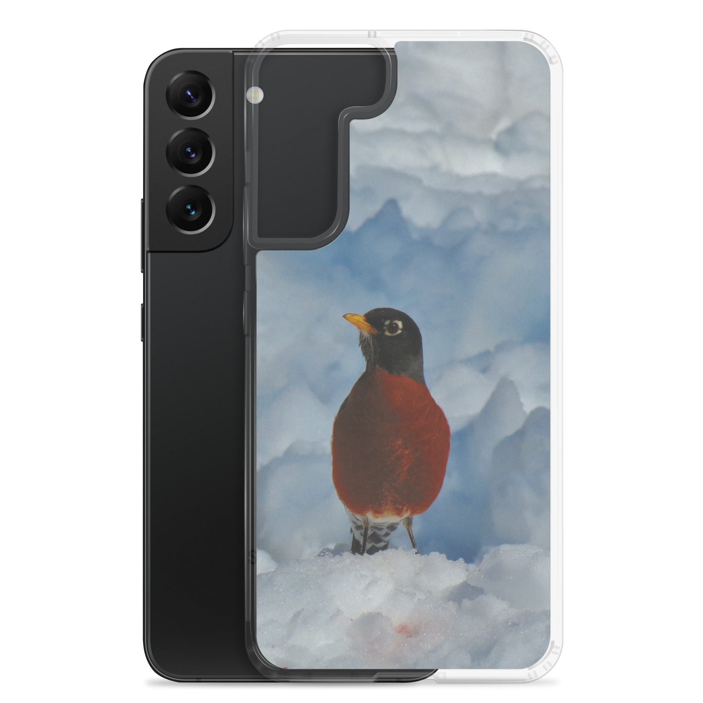 Étui transparent pour Samsung® - Winter Robin