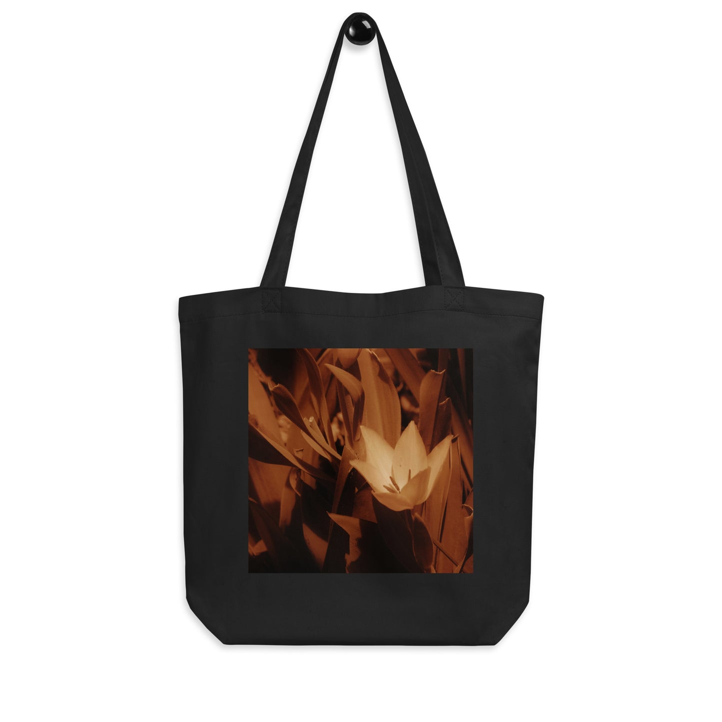 Eco Tote Bag - Sepia Opened Tulip