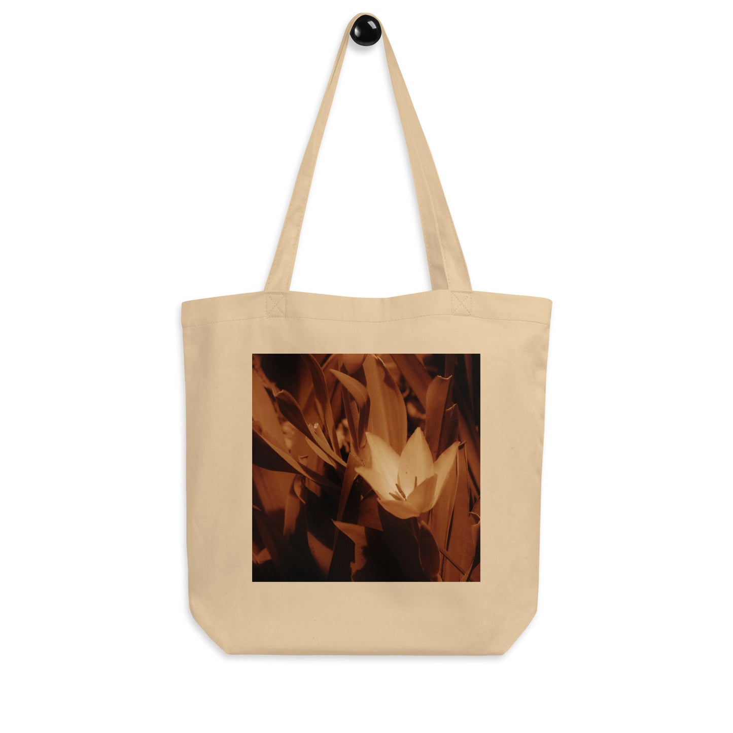 Eco Tote Bag - Sepia Opened Tulip