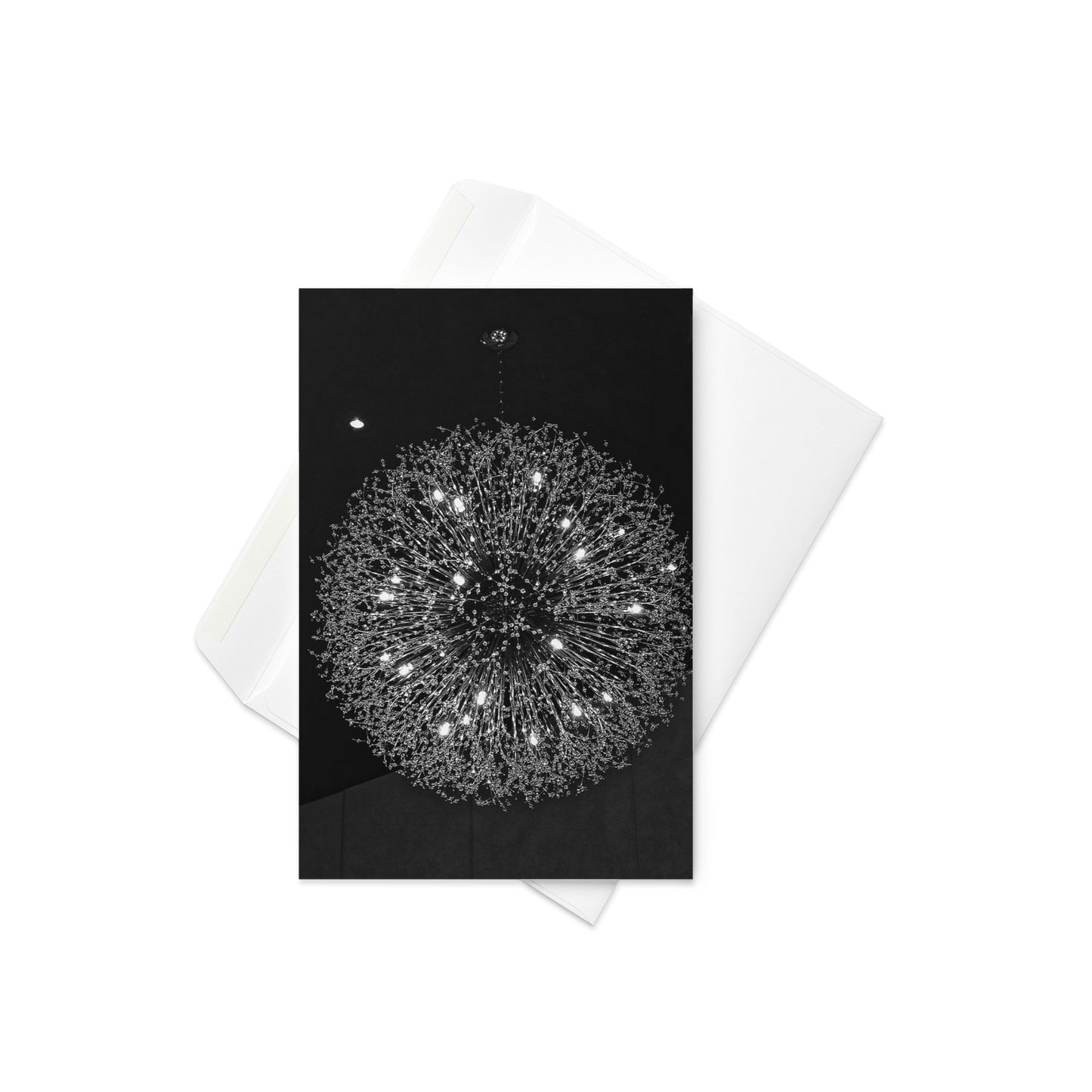 Greeting card- Shine (b/w)