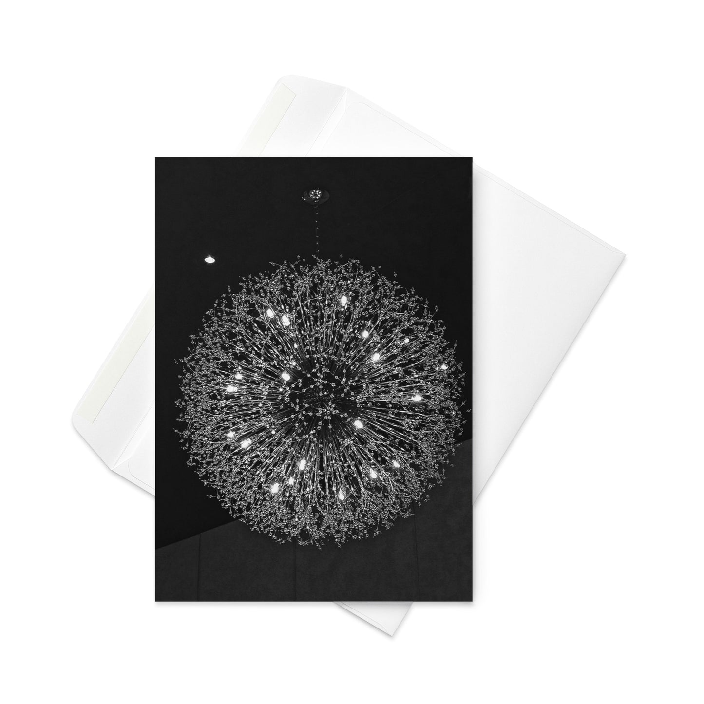 Greeting card- Shine (b/w)