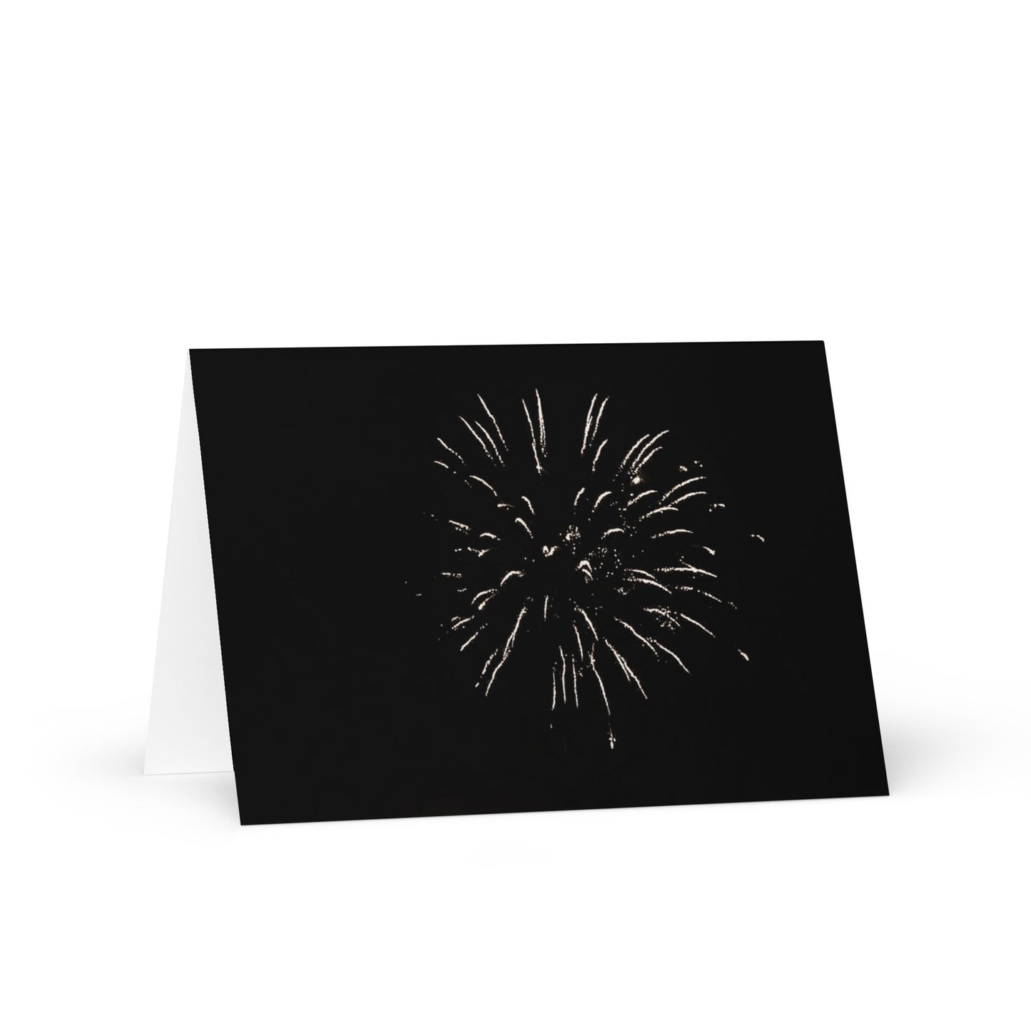 Carte de voeux - Feux d'artifice