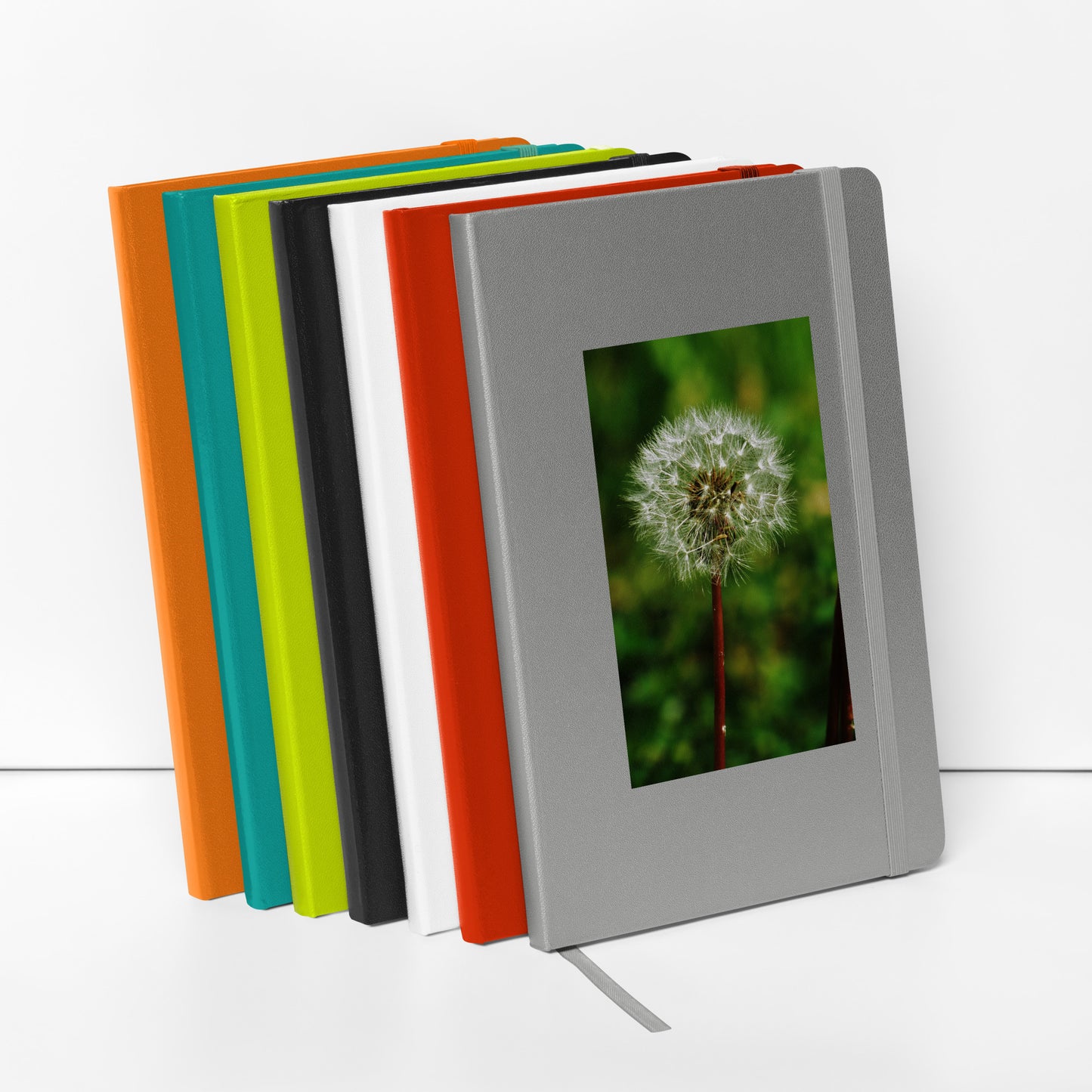 Hardcover bound notebook - Dandelion Wish