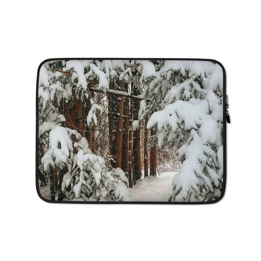 Laptop Sleeve- Snowy Woods