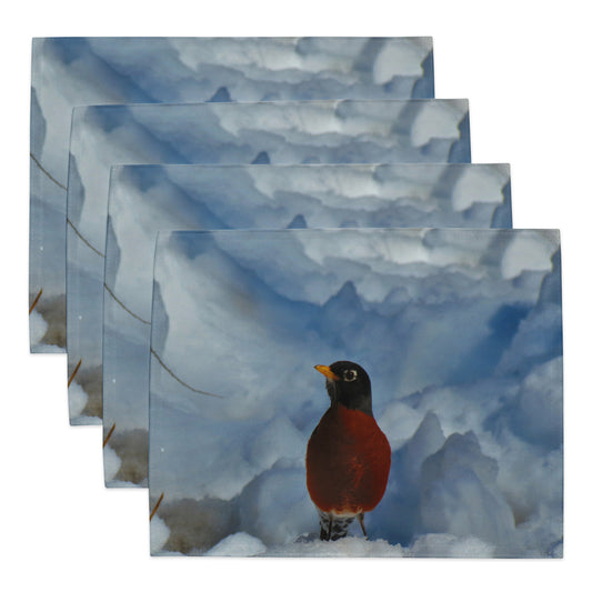 Set de table - Winter Robin