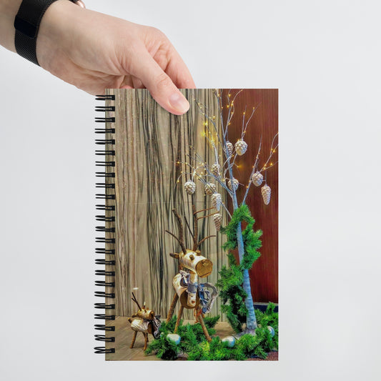 Cuaderno espiral- Dúo de renos